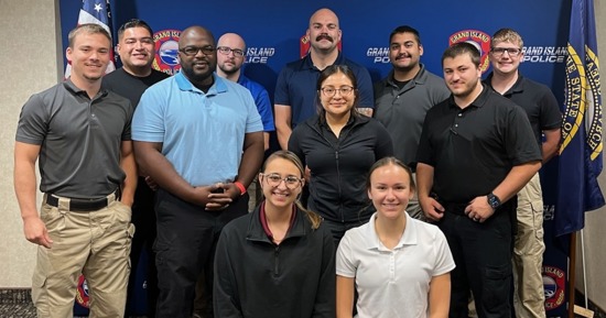 Eight GIPD Recruits Enrolled in 218th Police Academy Training Class